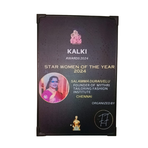 Best Fashion Tailor Award 2025 TN Professional Educational Society